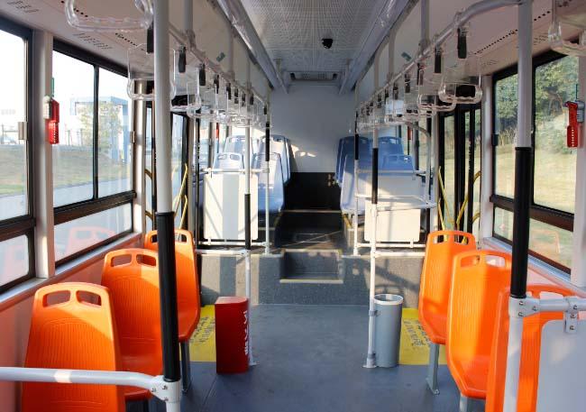 都市贅沢な乗客バス、公共交通機関バス車アセンブリ 2