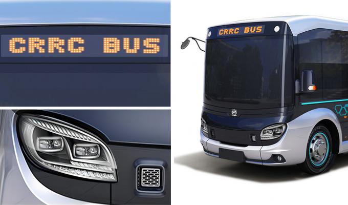 高効率で省エネの電動バス TEG6530BEV 5.3 メートル都市バス 1